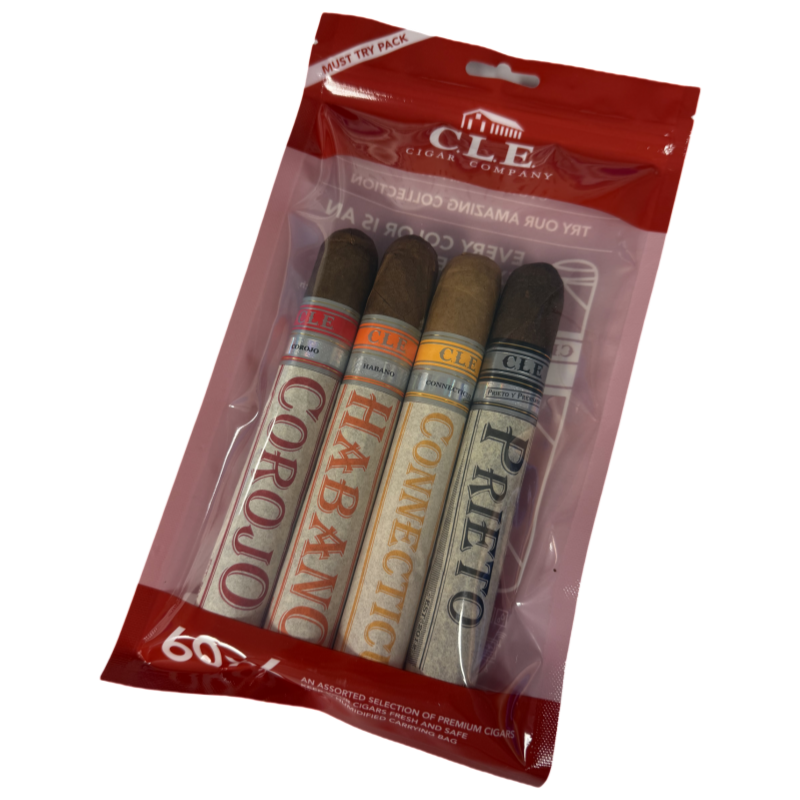 CLE 60x6 Fresh Pack 4-Cigar Sampler | Shark