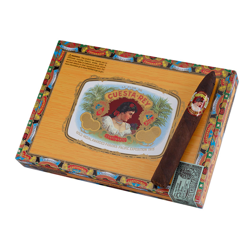 Cuesta Rey Centenario Pyramid No. 9 Maduro 6"1/4 * 52