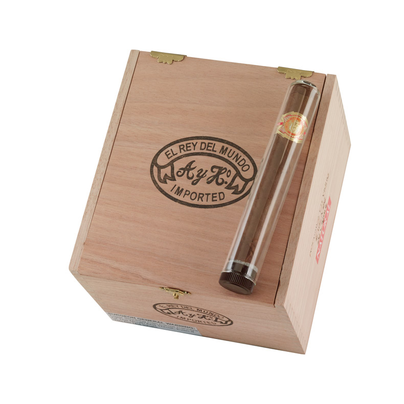 El Rey del Mundo Natural Robusto en Vidrio 