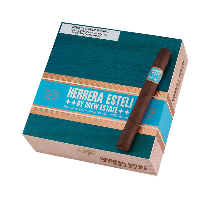 Herrera Esteli Brazilian Maduro Lonsdale Deluxe 6" * 44