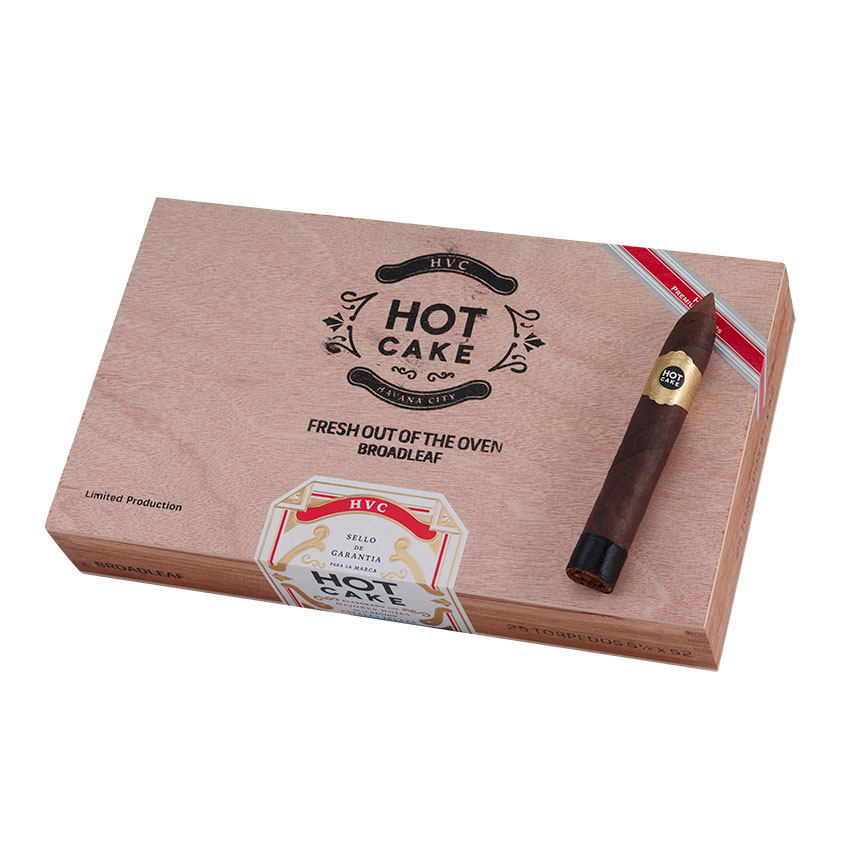 HVC Hot Cake Broadleaf Torpedo 5"1/2 * 52