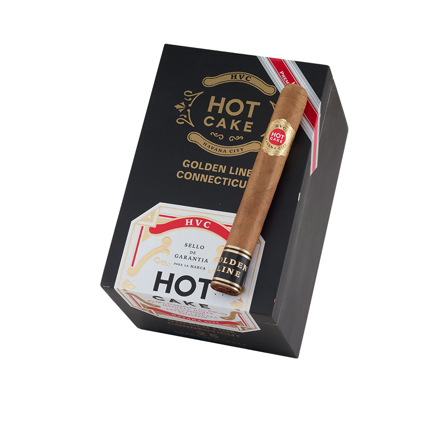 HVC Hot Cake Golden Line Connecticut Corona Gorda 