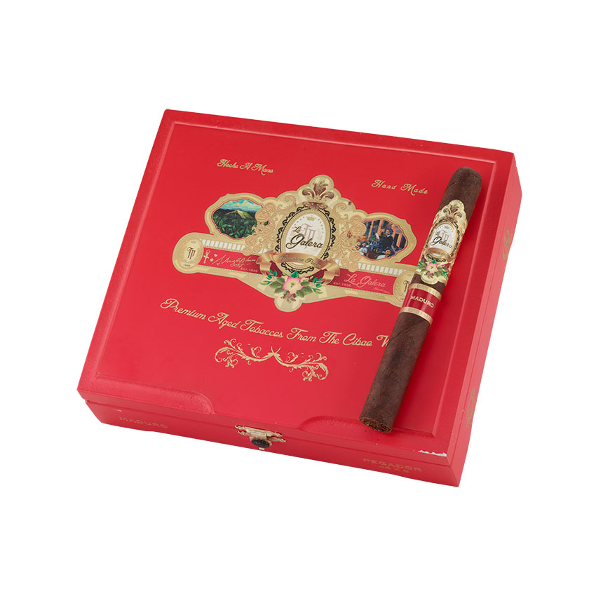 La Galera Maduro Pegador Corona Gorda 6" * 46