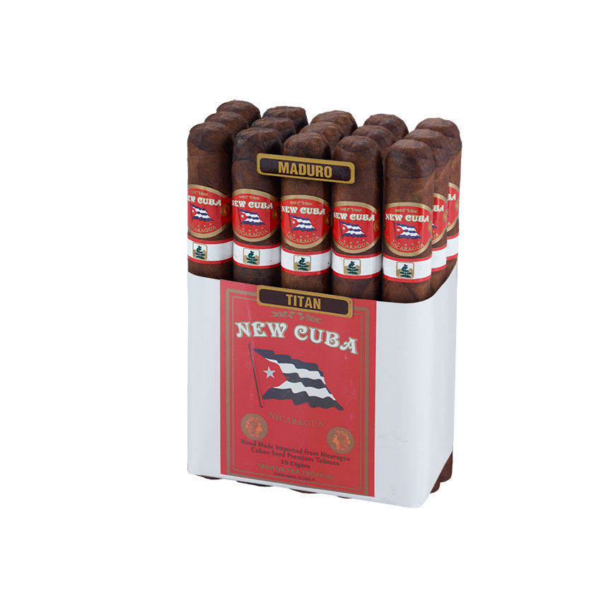 New Cuba Maduro Titan 6" * 60