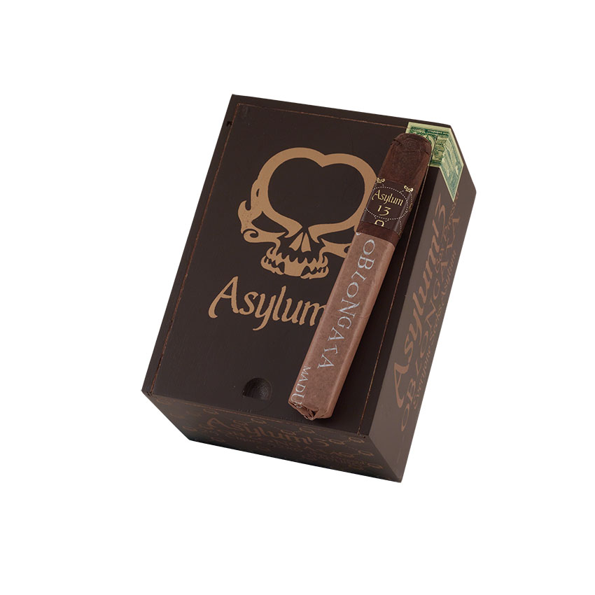 Asylum 13 Oblongata Maduro 52x6 