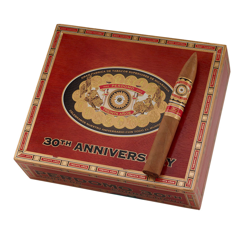 Perdomo 30th Anniversary Connecticut Torpedo 