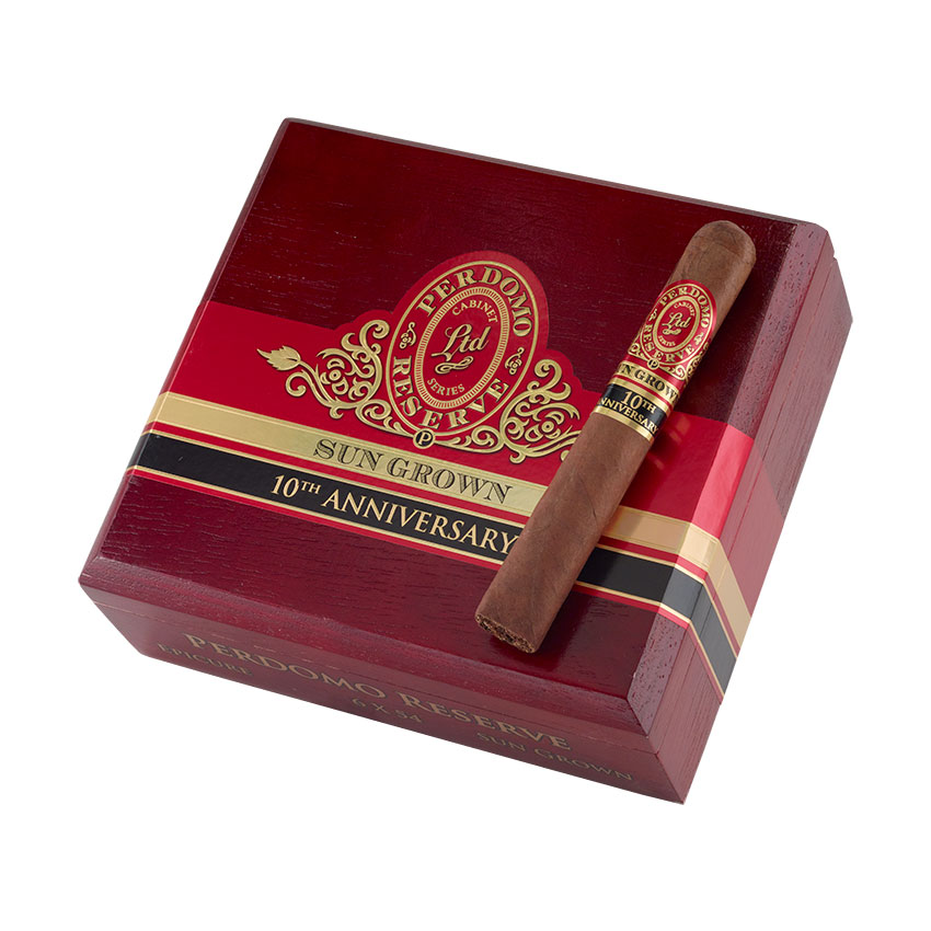 Perdomo Reserve 10th Anniversary Sun Grown Epicure 6" * 54