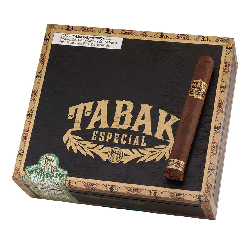 Tabak Especial Toro Negra 6" * 52